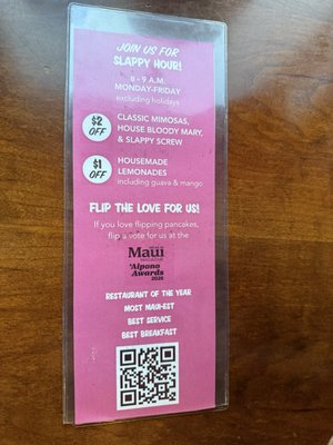 Menu photo 4 Slappy Cakes Lahaina, HI Menu photo 4 Slappy Cakes Lahaina, HI