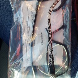 Barnet Dulaney Perkins Eye Center - My unusable, broken Vera Bradley glasses