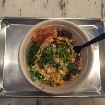 SeoulSpice - Seoul train with purple rice - Korean Near Me - Washington, DC, District of Columbia