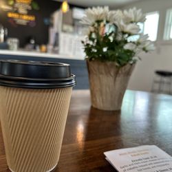 Sunrise Perks - Coffee with flowers!