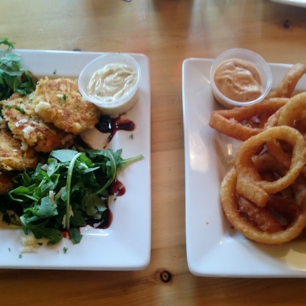 Walleye Cakes $14 Onion Rings $8 Walleye Cakes $14 Onion Rings $8