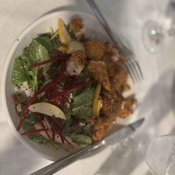 Chicken Ranch - Kale Salad w/crispy chicken - Chicken Shop Near Me - Palm Springs, California