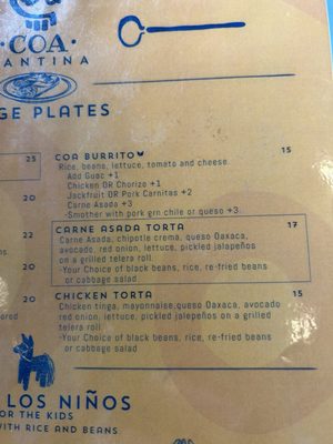 Menu photo 3 Coa Cantina Breckenridge, CO Menu photo 3 Coa Cantina Breckenridge, CO