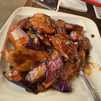 Han Dynasty - Eggplant w/Garlic Sauce - Szechuan Near Me - Brooklyn, New York Han Dynasty - Eggplant w/Garlic Sauce - Szechuan Near Me - Brooklyn, New York