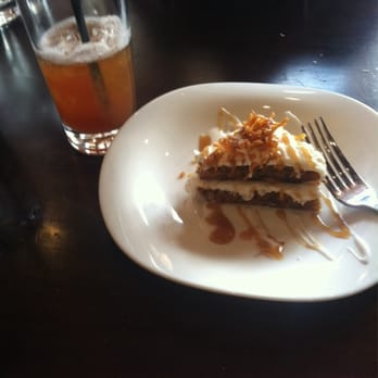 Grill One Eleven - Carrot cake and mango tea! - New American Near Me - Rockford, Michigan