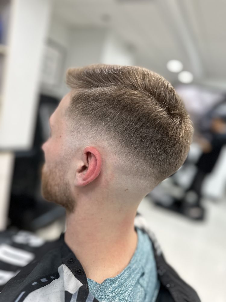 The Effect Barber Shop Logo