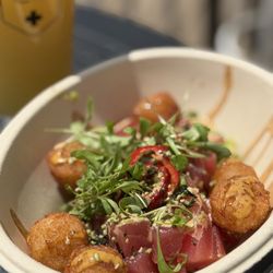 Ahi Tuna Tater Tots