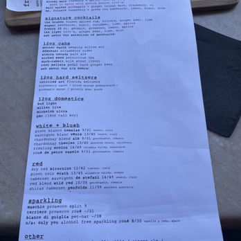 Freeman's Grub & Pub - Drink menu - New American Near Me - Greensboro, North Carolina