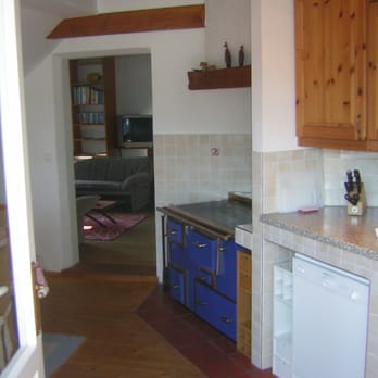 Villa Marie - Küche mit altem Kohlenherd - Vacation Rentals Near Me - Purkersdorf, 3