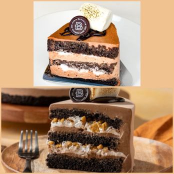 Paris Baguette - S'more cake: reality on top, as advertised on bottom. Close? - Bakeries Near Me - Pleasant Hill, California Paris Baguette - S'more cake: reality on top, as advertised on bottom. Close? - Bakeries Near Me - Pleasant Hill, California