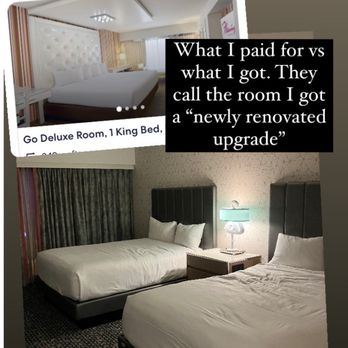 Flamingo Las Vegas - What I paid for vs reality - Hotels Near Me - Las Vegas, Nevada
