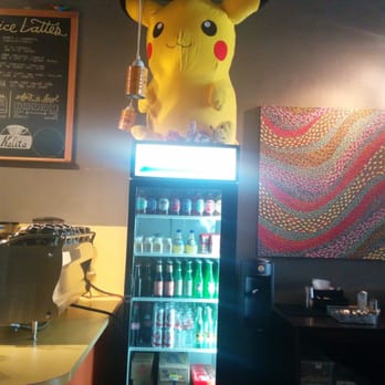 Boomtown Coffee - Memorable Pikachu - Cafes Near Me - Houston, Texas