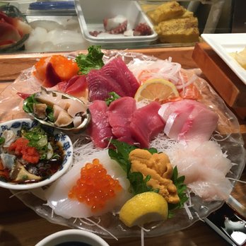 Yanagi Sushi - Onakase sashimi "Honeymoon Plate" - Japanese Near Me - Honolulu, Hawaii Yanagi Sushi - Onakase sashimi "Honeymoon Plate" - Japanese Near Me - Honolulu, Hawaii
