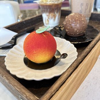 Spot Coffee & More - The peach dessert - Coffee & Tea Near Me - Los Angeles, California Spot Coffee & More - The peach dessert - Coffee & Tea Near Me - Los Angeles, California