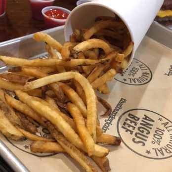 That Burger Joint - Large fry which is enough for 2-3 people. - Burgers Near Me - Glen Ellyn, Illinois