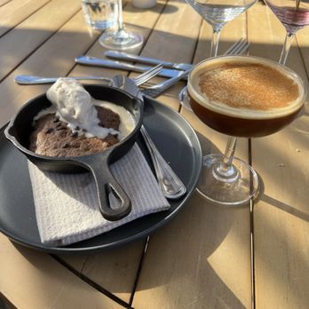 Old Westminster Winery - Cookie skillet and pumpkin espresso martini - Wineries Near Me - Westminster, Maryland