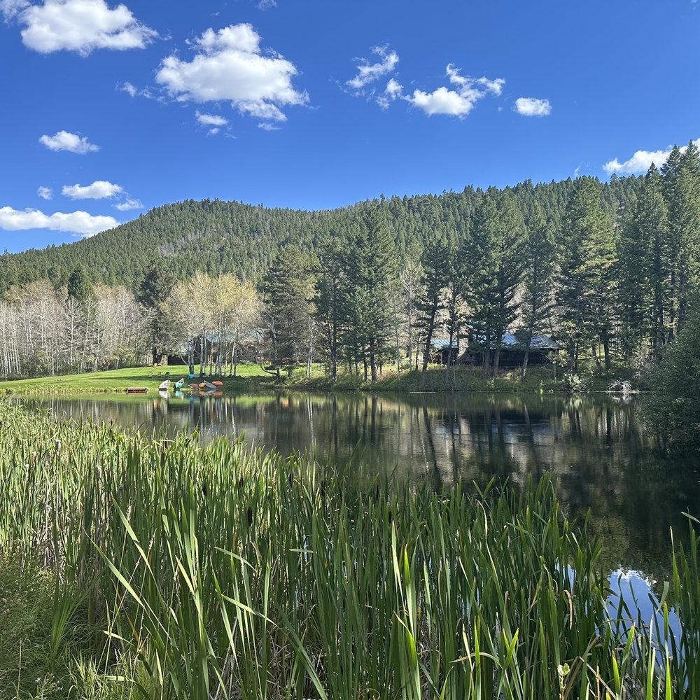 Feathered Pipe Ranch - Beautiful lake/pond, so refreshing to dive in and then quickly make your way to the sauna to warm up. - Health Retreats Near Me - Helena, Montana Feathered Pipe Ranch - Beautiful lake/pond, so refreshing to dive in and then quickly make your way to the sauna to warm up. - Health Retreats Near Me - Helena, Montana