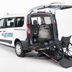We Simply Care Transport & Services - We offer wheelchair transportation services! Our ramp accommodates wheelchairs up to 30 inches wide.