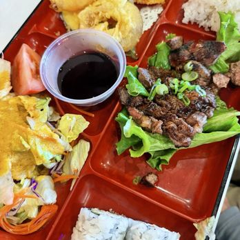 OTAY SUSHI & CRAB - Ribeye steak lunch bento - Japanese Near Me - Chula Vista, California
