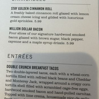 First Watch - million dollar bacon description - Breakfast & Brunch Near Me - Greendale, Wisconsin
