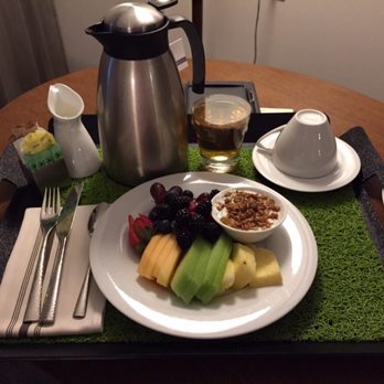 Hyatt Regency Bloomington - Minneapolis - Room service fruit plate with yogurt and danish, along with large carafe of coffee - Hotels Near Me - Bloomington, Minnesota Hyatt Regency Bloomington - Minneapolis - Room service fruit plate with yogurt and danish, along with large carafe of coffee - Hotels Near Me - Bloomington, Minnesota