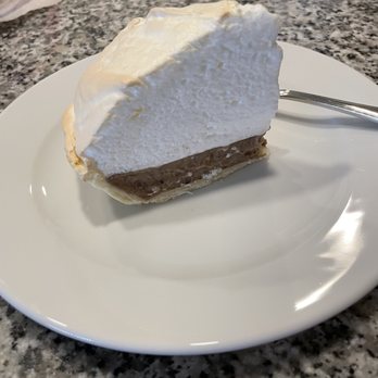 Blue Bonnet Cafe - Chocolate pie - Desserts Near Me - Marble Falls, Texas Blue Bonnet Cafe - Chocolate pie - Desserts Near Me - Marble Falls, Texas