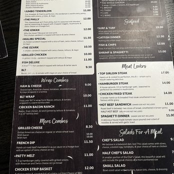 Mondo's Restaurant - Menu - American Near Me - Shenandoah, Iowa