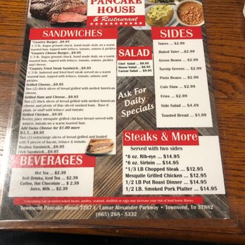 Townsend Pancake House - Menu - American Near Me - Townsend, Tennessee Townsend Pancake House - Menu - American Near Me - Townsend, Tennessee