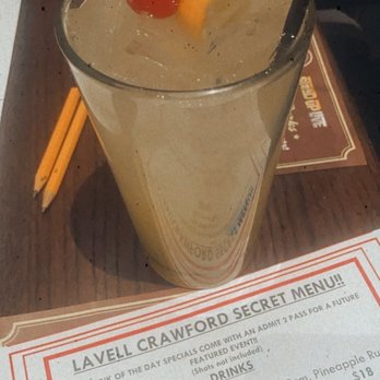Tempe Improv - The drink was initially made with strawberry features and the bartender substituted it for passion fruit per my allergy. - Comedy Clubs Near Me - Tempe, Arizona