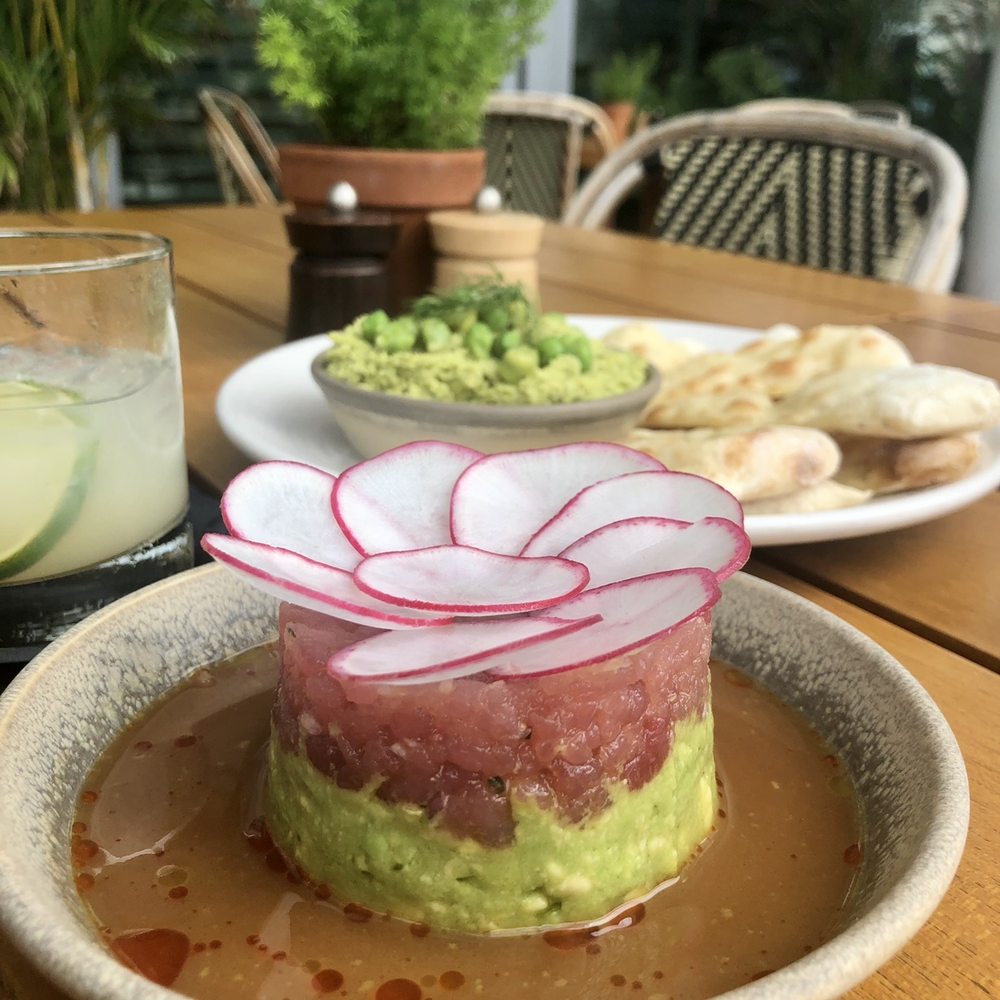 Market at EDITION - Tuna tartare, Green chickpea hummus - Coffee & Tea Near Me - Miami Beach, Florida Market at EDITION - Tuna tartare, Green chickpea hummus - Coffee & Tea Near Me - Miami Beach, Florida