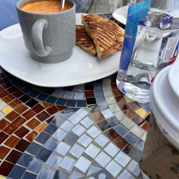 Bocado: Un Petit Bistro - Cheese and tomato soup - Creperies Near Me - Pleasanton, California