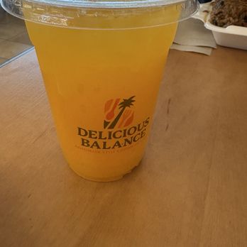 Delicious Balance - Natural Orange Juice - Caribbean Near Me - Manchester, New Hampshire