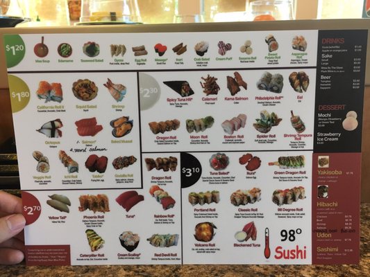 Menu photo 8 V & A Sushi Portland, OR