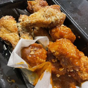 Fire Wings - Garlic Parm & Peanut Boneless Wings - Chicken Shop Near Me - Irvine, California Fire Wings - Garlic Parm & Peanut Boneless Wings - Chicken Shop Near Me - Irvine, California