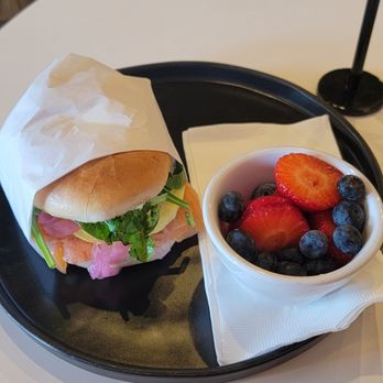 Presso Coffee - Smoked Salmon Bagel Sandwich - Coffee & Tea Near Me - Vancouver, Washington Presso Coffee - Smoked Salmon Bagel Sandwich - Coffee & Tea Near Me - Vancouver, Washington