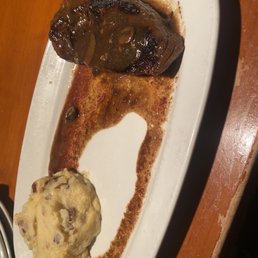 Sirloin Steak with Cheddar Mashed Potatoes