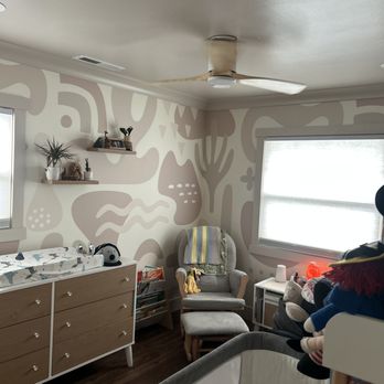 Wallpaper Perfection - We love doing baby nursery's - Wallpapering Near Me - Kenwood, California