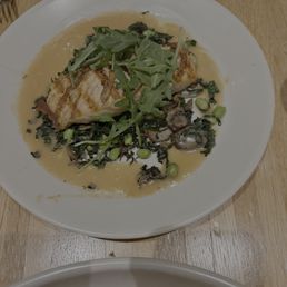 Norwegian Salmon with wild Mushroom