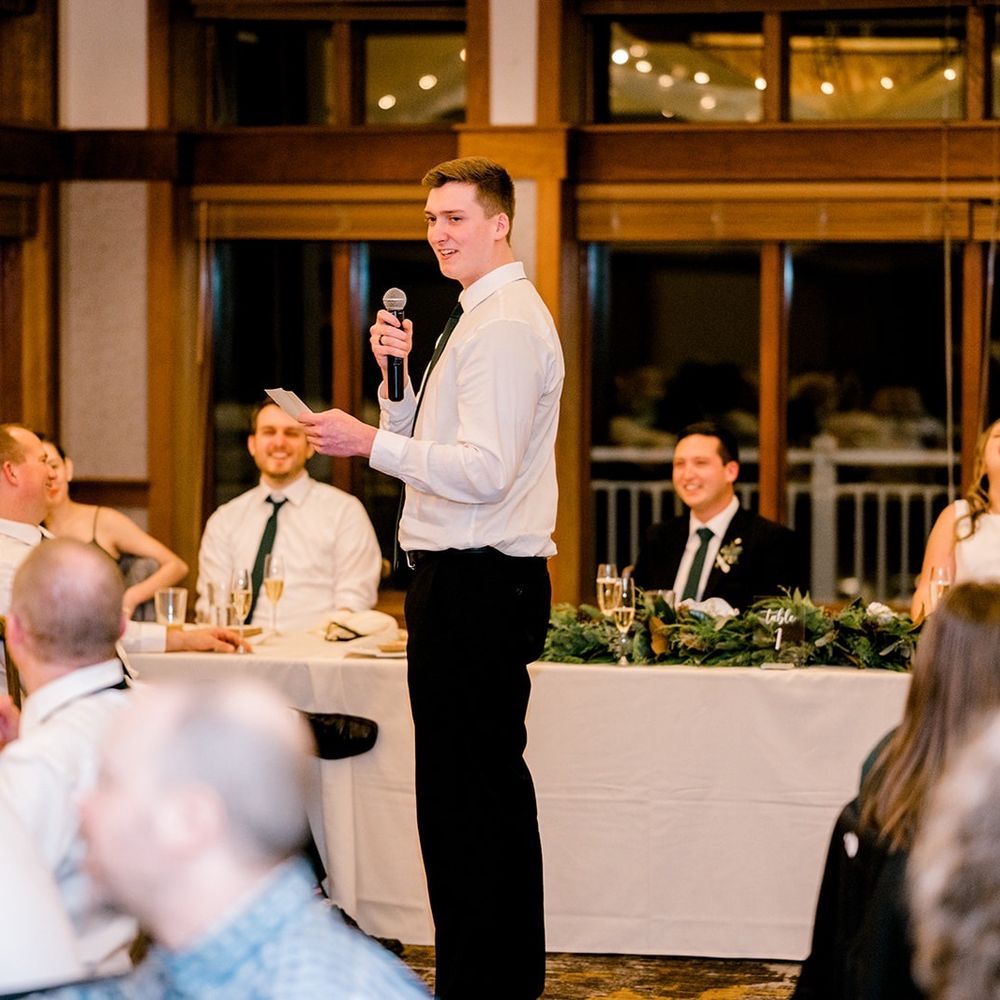 Shantel Wall Photography - Best Man speech - Session Photography Near Me