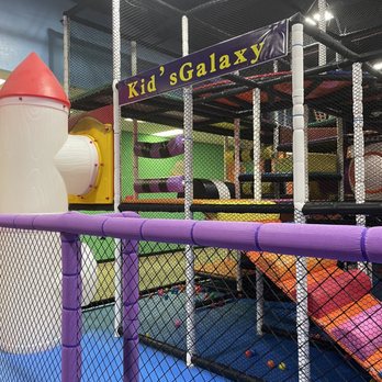 Kid's Galaxy Indoor Playground - Part of the play place. - Indoor Playcenter Near Me - Edmond, Oklahoma