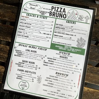 Pizza Bruno - Menu - Pizza Near Me - Orlando, Florida Pizza Bruno - Menu - Pizza Near Me - Orlando, Florida