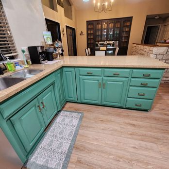 Whittington Professional Services - Cabinets in kitchen and dining area updated. - General Contractors Near Me Whittington Professional Services - Cabinets in kitchen and dining area updated. - General Contractors Near Me