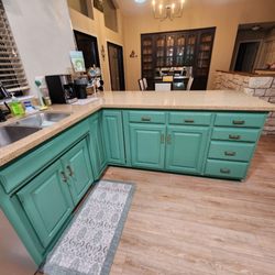 Whittington Professional Services - Cabinets in kitchen and dining area updated.