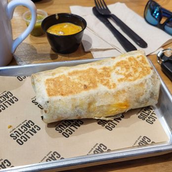 Calico Cactus - Loaded burrito.  Good spice to it - Breakfast & Brunch Near Me - Jacksonville, Florida