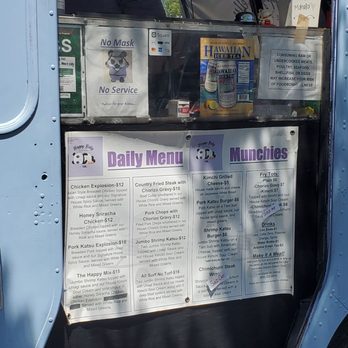 Happy Belly Eatery - Menu - Food Trucks Near Me