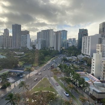 Hotel La Croix - View from terrace - Hotels Near Me - Honolulu, Hawaii