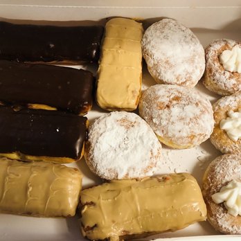 Dunkin' - Chocolate, maple, jelly, and cream filled donuts - Donuts Near Me - Baldwin Park, California