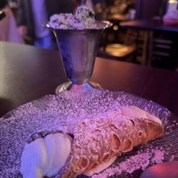 Patsy's Tavern & Restaurant - Cannoli and mint chocolate chip ice cream