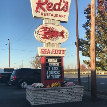 Reds Restaurant - Classic neon out front - Seafood Near Me - West Coxsackie, New York Reds Restaurant - Classic neon out front - Seafood Near Me - West Coxsackie, New York