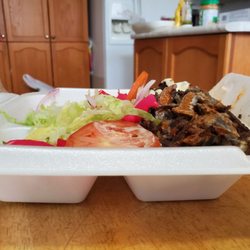 Family Shawarma & Falafel - Beef plate